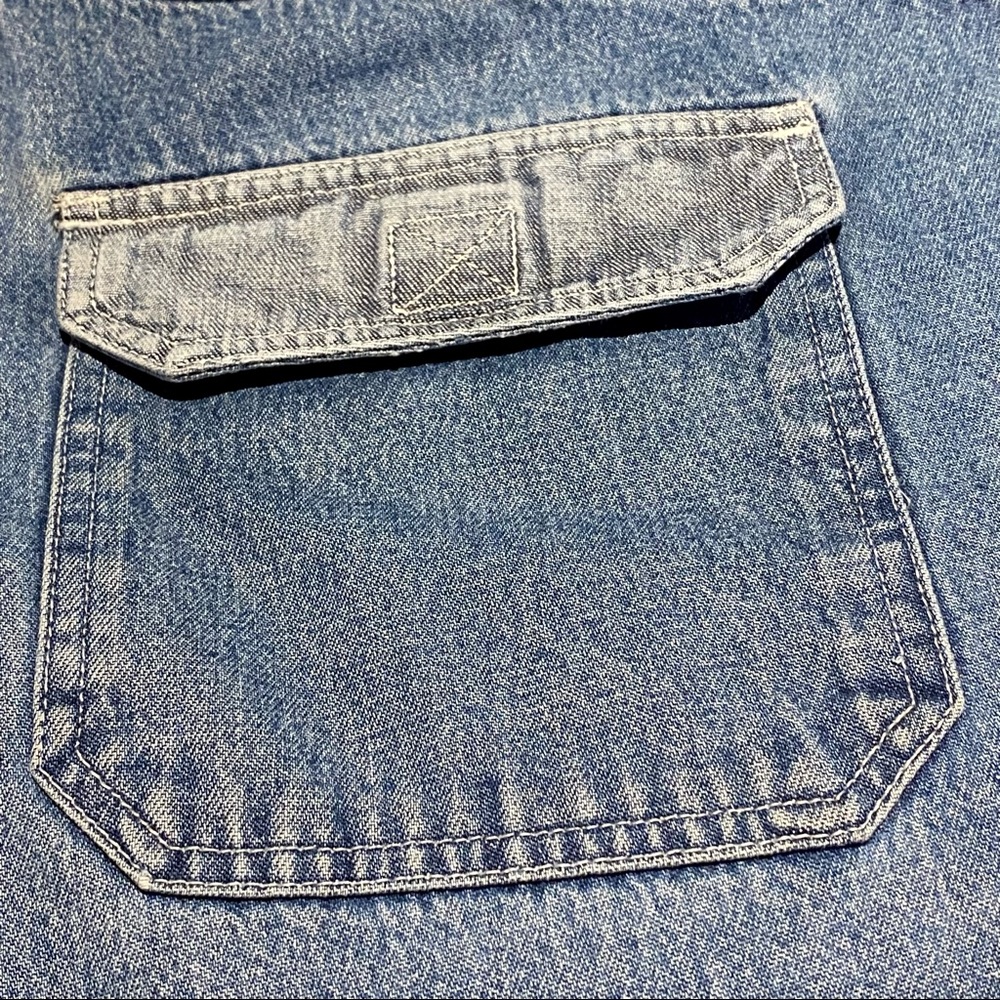 SOLD Disney Winnie the Pooh Blue Denim Jean Overalls - Picture 9 of 12